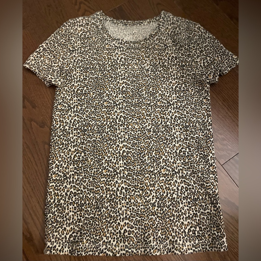 American Eagle Outfitters Leopard Print Tee